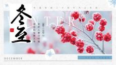 【新】二十四節(jié)氣冬至節(jié)氣知識(shí)文化習(xí)俗宣教PPT課件