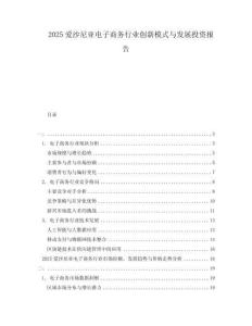 2025愛沙尼亞電子商務行業創新模式與發展投資報告