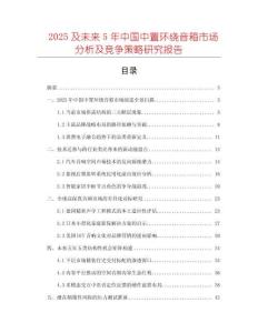 2025及未來5年中國中置環(huán)繞音箱市場分析及競爭策略研究報(bào)告