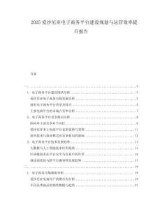 2025愛沙尼亞電子商務平臺建設規劃與運營效率提升報告