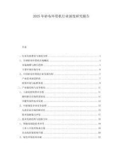 2025年砂布環(huán)帶機(jī)行業(yè)深度研究報(bào)告