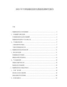 2025年中國(guó)裝載機(jī)監(jiān)控儀數(shù)據(jù)監(jiān)測(cè)研究報(bào)告