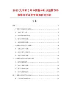 2025及未來5年中國膨體針織披肩市場數據分析及競爭策略研究報告