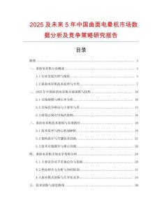 2025及未來5年中國曲面電暈機市場數據分析及競爭策略研究報告
