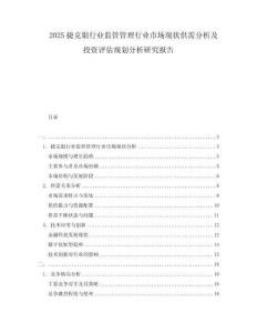 2025捷克銀行業(yè)監(jiān)管管理行業(yè)市場現(xiàn)狀供需分析及投資評估規(guī)劃分析研究報告