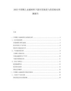 2025中國稀土永磁材料下游應用場景與供需格局預測報告
