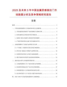 2025及未來5年中國金屬質感推拉門市場數(shù)據(jù)分析及競爭策略研究報告