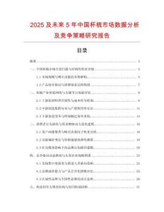 2025及未來(lái)5年中國(guó)杯梳市場(chǎng)數(shù)據(jù)分析及競(jìng)爭(zhēng)策略研究報(bào)告