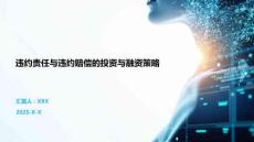 違約責任與違約賠償?shù)耐顿Y與融資策略