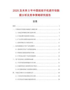 2025及未来5年中国娃娃手机袋市场数据分析及竞争策略研究报告