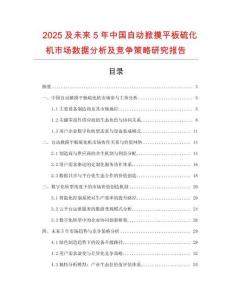 2025及未來5年中國自動掀摸平板硫化機(jī)市場數(shù)據(jù)分析及競爭策略研究報告