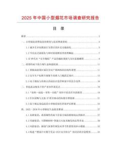 2025年中国小型烟花市场调查研究报告