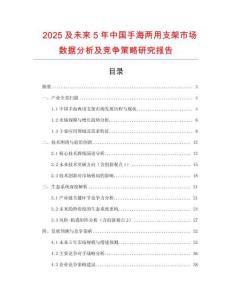 2025及未來5年中國手海兩用支架市場數(shù)據(jù)分析及競爭策略研究報(bào)告