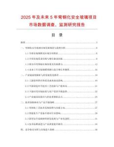 2025年及未來5年彎鋼化安全玻璃項(xiàng)目市場數(shù)據(jù)調(diào)查、監(jiān)測研究報(bào)告