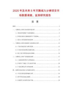 2025年及未来5年天鹅绒九分裤项目市场数据调查、监测研究报告