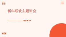 新年联欢主题班会