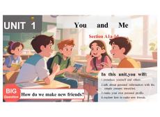Unit+1+You+and+Me+Section+A+1a-Pronunciation 人教版英語七年級上