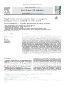 Analytic network process in economics finance and manag_2024_Expert-Systems