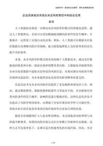 企業(yè)資源規(guī)劃系統(tǒng)在央企風險管控中的綜合應用