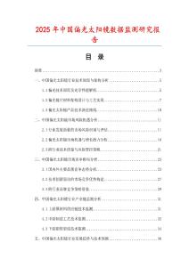 2025年中國偏光太陽鏡數(shù)據(jù)監(jiān)測研究報告