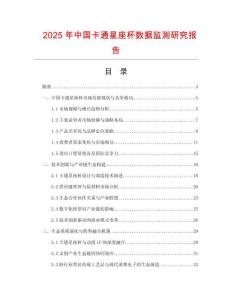 2025年中國卡通星座杯數(shù)據(jù)監(jiān)測(cè)研究報(bào)告