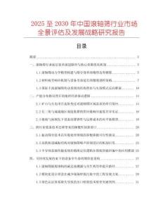 2025至2030年中國(guó)滾軸篩行業(yè)市場(chǎng)全景評(píng)估及發(fā)展戰(zhàn)略研究報(bào)告