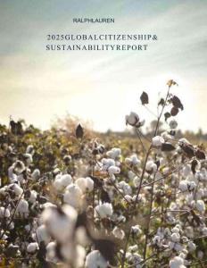 拉夫勞倫Ralph Lauren（RL）：2025年全球公民和可持續發展報告（英文版）