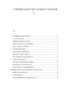 中國辣椒醬文化遺產(chǎn)保護(hù)與非遺技藝產(chǎn)業(yè)化發(fā)展報(bào)告