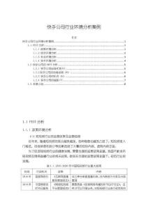 《【快手公司行業環境分析案例】6800字》