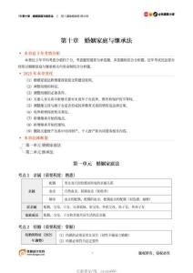 10第十章  婚姻家庭與繼承法(PDF筆記版)