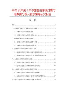 2025及未來(lái)5年中國(guó)乳白帶線(xiàn)燈管市場(chǎng)數(shù)據(jù)分析及競(jìng)爭(zhēng)策略研究報(bào)告