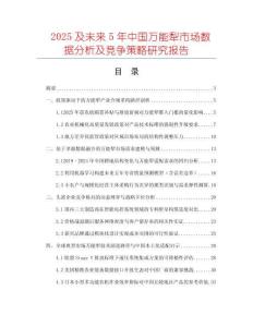 2025及未來(lái)5年中國(guó)萬(wàn)能犁市場(chǎng)數(shù)據(jù)分析及競(jìng)爭(zhēng)策略研究報(bào)告
