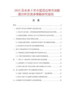 2025及未來5年中國須邊帶市場數(shù)據(jù)分析及競爭策略研究報(bào)告