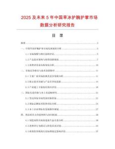 2025及未來5年中國旱冰護腕護掌市場數(shù)據(jù)分析研究報告