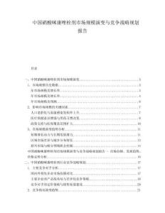 中國硝酸咪康唑栓劑市場(chǎng)規(guī)模演變與競(jìng)爭(zhēng)戰(zhàn)略規(guī)劃報(bào)告