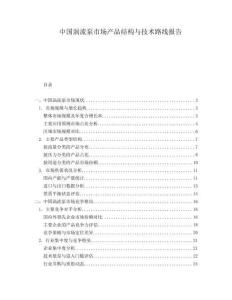 中國渦流泵市場(chǎng)產(chǎn)品結(jié)構(gòu)與技術(shù)路線報(bào)告