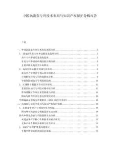 中國渦流泵專利技術布局與知識產權保護分析報告