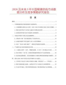 2026及未來5年中國喉鏡軟線市場數(shù)據(jù)分析及競爭策略研究報告