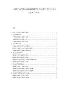 中國工業氣體市場格局演變及現場制氣模式與特種氣體國產替代