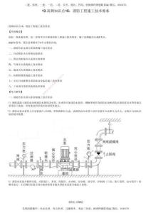 19.高頻知識(shí)點(diǎn)16：消防工程施工技術(shù)要求