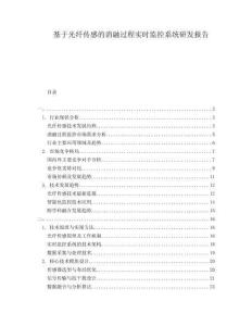 基于光纖傳感的消融過程實時監(jiān)控系統(tǒng)研發(fā)報告