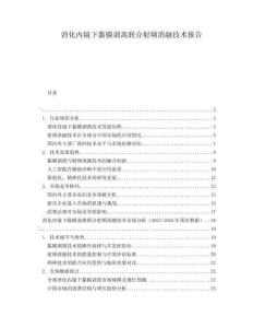 消化內(nèi)鏡下黏膜剝離聯(lián)合射頻消融技術(shù)報(bào)告