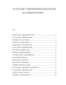 約旦醫(yī)療旅游產(chǎn)業(yè)鏈資源供需現(xiàn)狀及國際化外包服務評估規(guī)劃研究分析報告