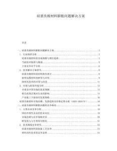 硅基負(fù)極材料膨脹問題解決方案