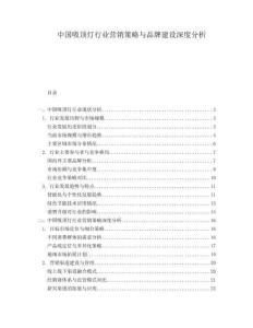 中國吸頂燈行業(yè)營銷策略與品牌建設(shè)深度分析