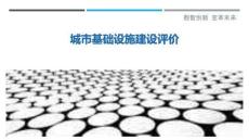 城市基礎(chǔ)設(shè)施建設(shè)評價