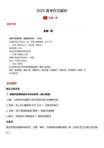 2025高考作文解析