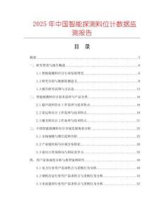 2025年中國智能探測料位計數據監測報告
