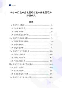 榨水車行業(yè)產(chǎn)業(yè)發(fā)展現(xiàn)狀及未來發(fā)展趨勢分析研究