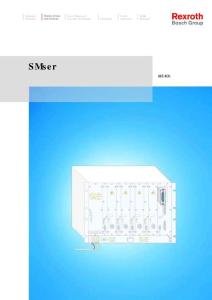 Rexroth力士樂SMser使用手冊
